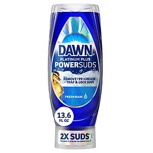 $3.54 get $2 Walmart Cash Dawn Platinum Plus, Dish Soap, 13.6 oz. EZ-Squeeze Bottle  FS WMT+ or Pick up