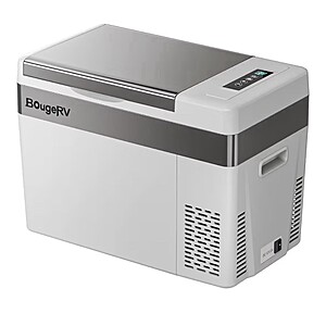 30-Qt BougeRV Portable 12V Car Cooler Refrigerator Freezer $144 + Free S&H