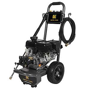 Costco Warehouse Clearance: BE POWER EQUIPMENT GAS PRESSURE WASHER 3400PSI 2.5GPM 223CC $449.99