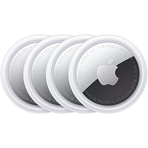4-Pk Apple AirTag (2nd Generation) $80 + Free S&H