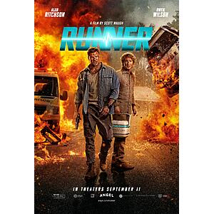 Atom tickets, free movie tickets to see the movie Runner ATOMRUNNER