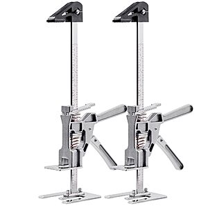 VEVOR Labor Saving Arm Jack, 2 PCS 220 lbs Bearing Capacity, Lifting up to 7.1", Metal Hand Lifting Jack Tool with Magnetic Level, Adjustable Height $21.86
