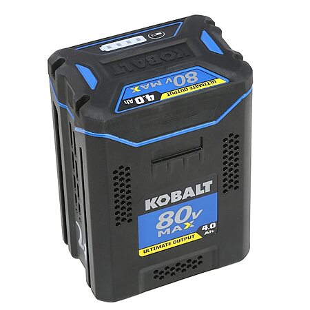 Kobalt 80 -Volt, 4 Ah 1 -Pack Lithium Ion (Li-ion) Battery | KB 480-06 $109