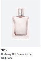 burberry brit sheer macys