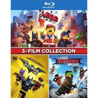 3-film Collection: The Lego Movie / The Lego Ninjago Movie / The Lego Batman Movie (Blu-ray) - $14.99 @ Target