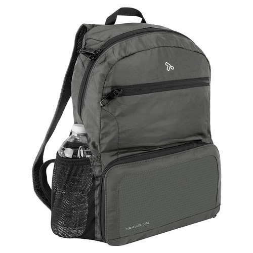 Travelon Anti-theft Packable Backpack, Charcoal - $23.99 @ Amazon + FSSS