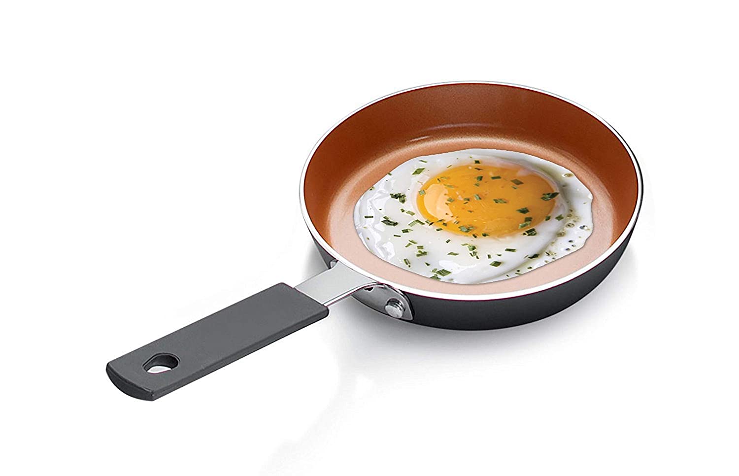 Gotham Steel Mini Egg and Omelet Pan with Ultra Nonstick Titanium & Ceramic Coating - 5.5" - $7.44 @ Amazon + FSSS