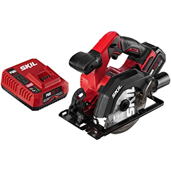 Skil Pwrcore 20 Brushless 20v 6 1 2 Inch Circular Saw Includes 4 0ah Lithium Battery And Charger 114 99 Amazon Fs Slickdeals Net