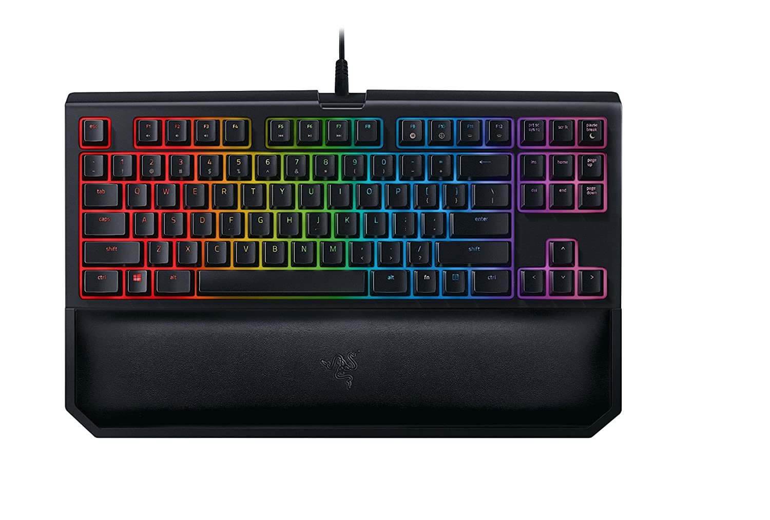 Razer Blackwidow Te Chroma V2 Tkl Mechanical Gaming Keyboard W Green Switches
