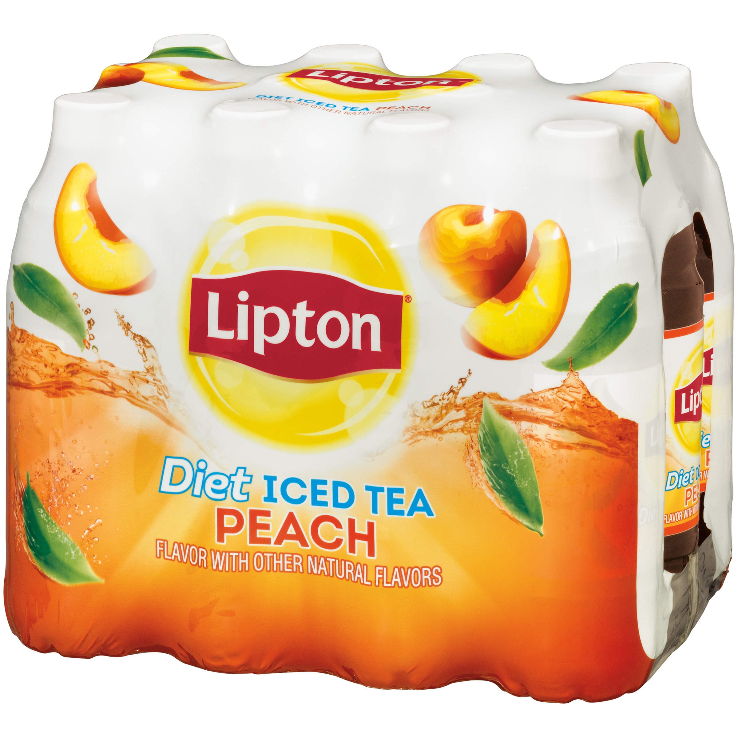 Lipton Diet Iced Tea, Peach, 16.9 Fl Oz, 12 Count $4.98 ...