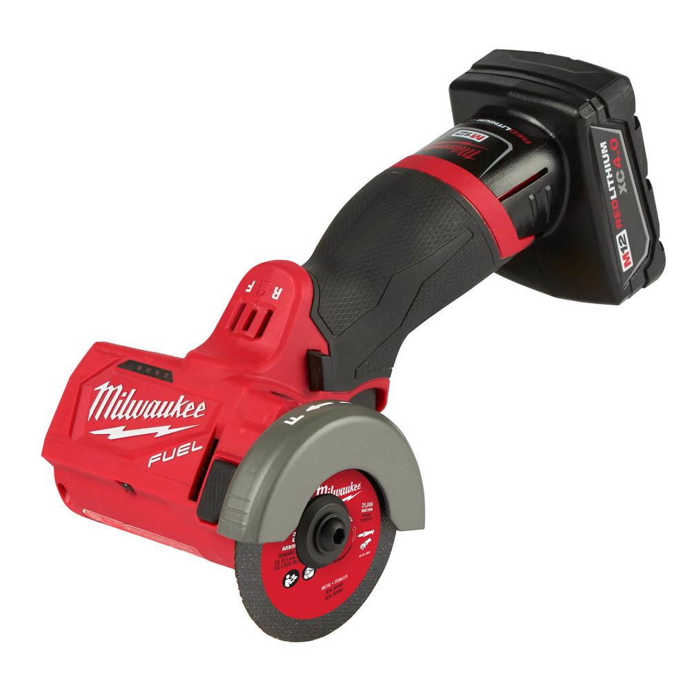 Milwaukee M12 FUEL 12V Brushless 3" Cut Off Saw Combo Kit @ Home Depot $113.8
