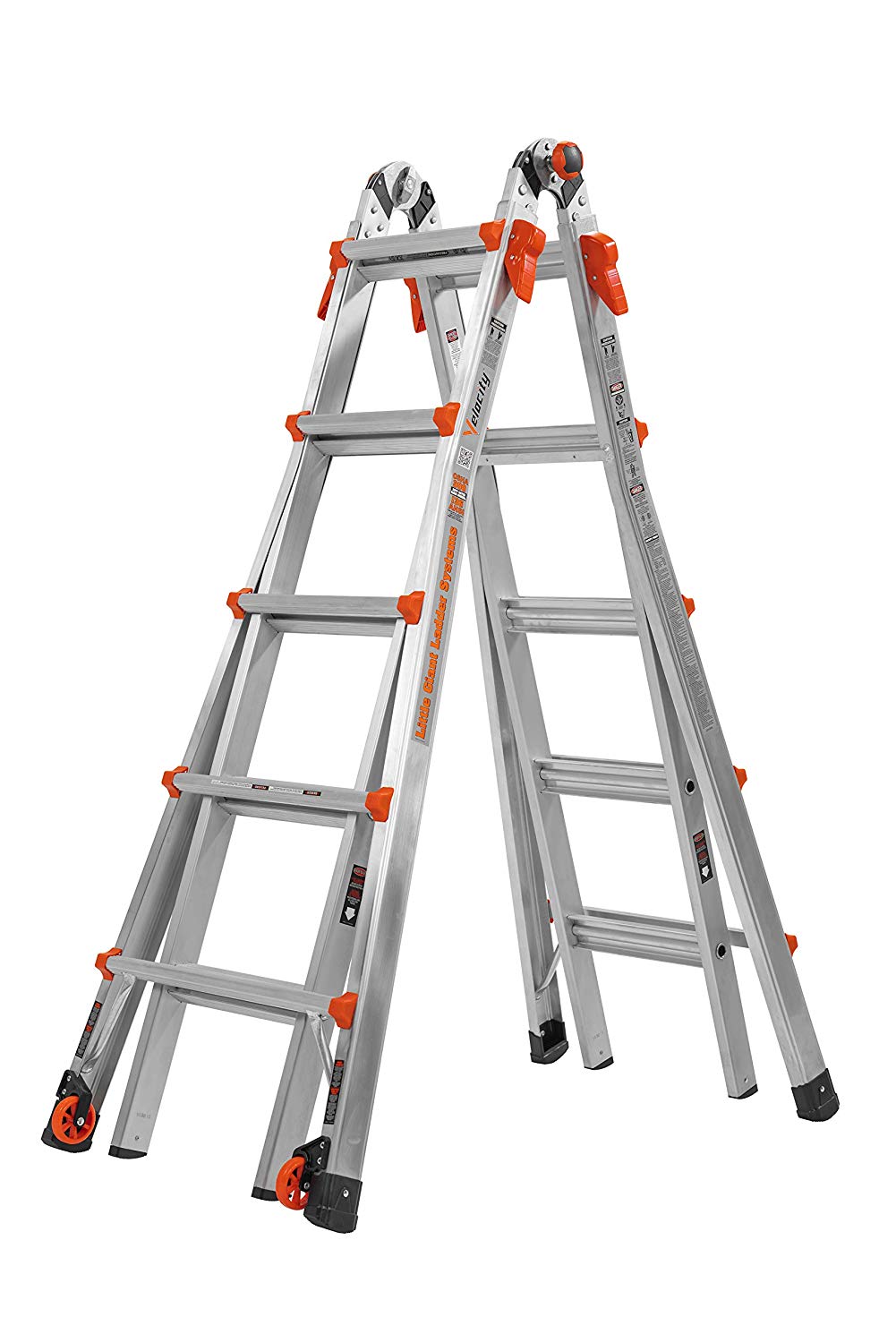 22 Little Giant Aluminum Velocity Multi Use Ladder 300lb Capacity