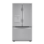 LG 29 cu. ft. French Door Refrigerator with Slim Design Water Dispenser $1499