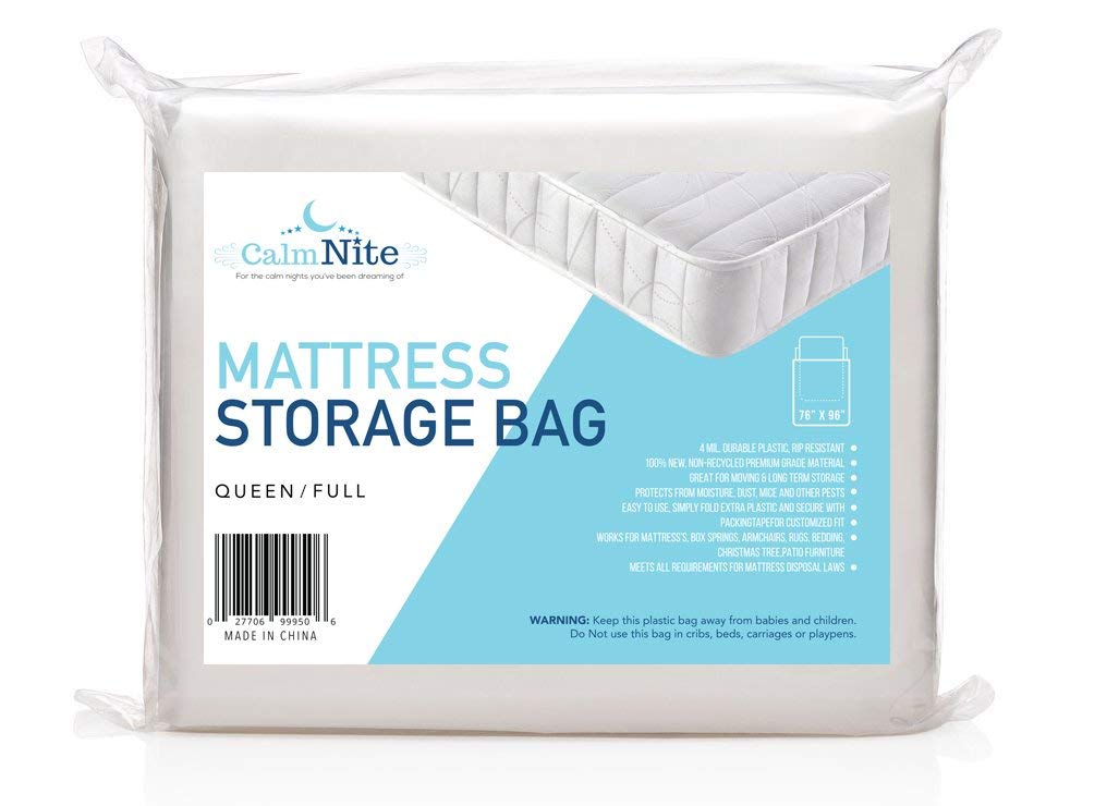 Calmnite Extra Thick Mattress Storage Bag For Moving And Storing