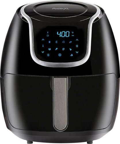 PowerXL - 7QT Digital Air Fryer - Black $50 at Best Buy