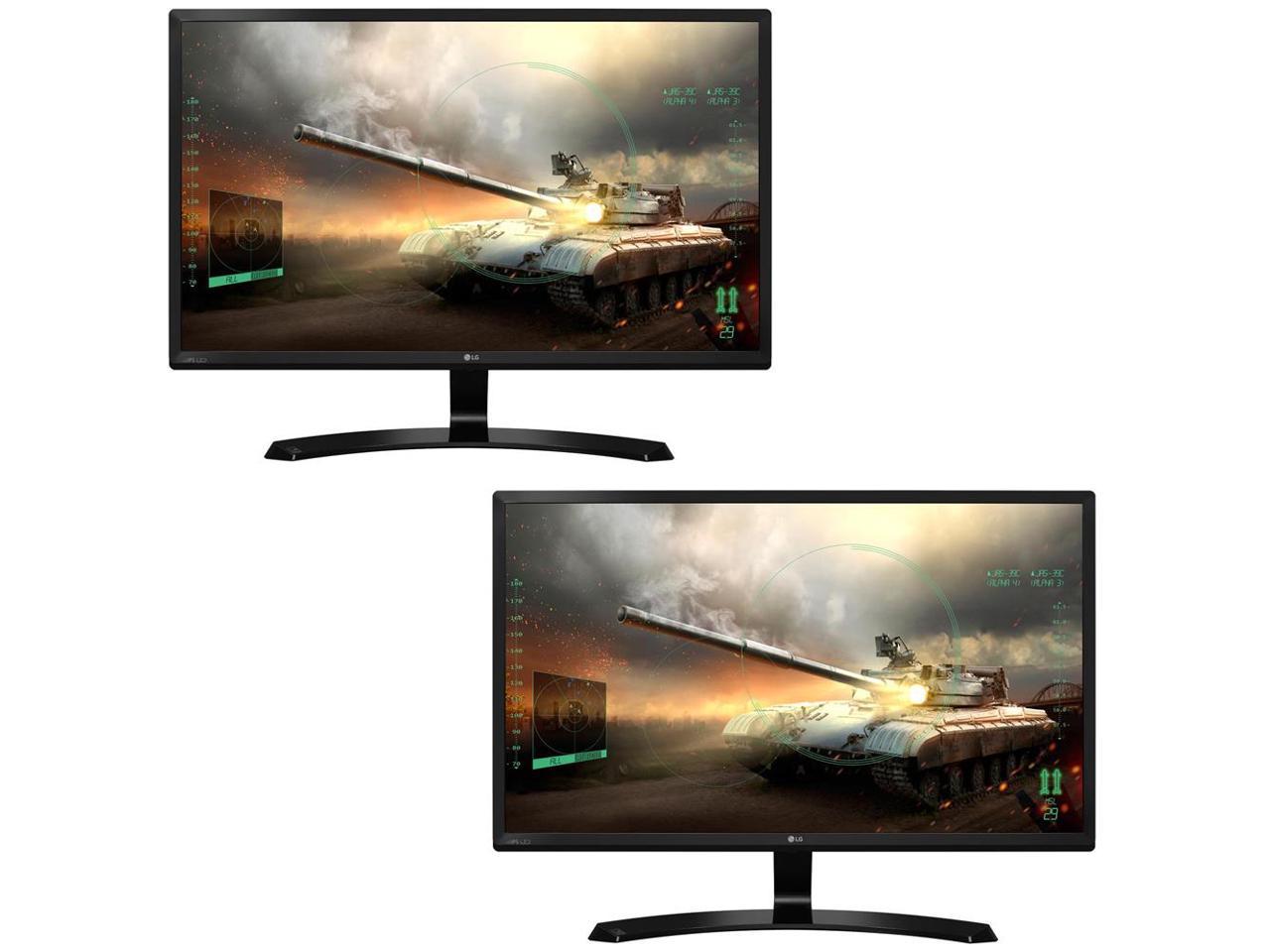 2 x LG 27" 1080P 75Hz IPS Dual HDMI Gaming Monitor 27MP59HT-P $275
