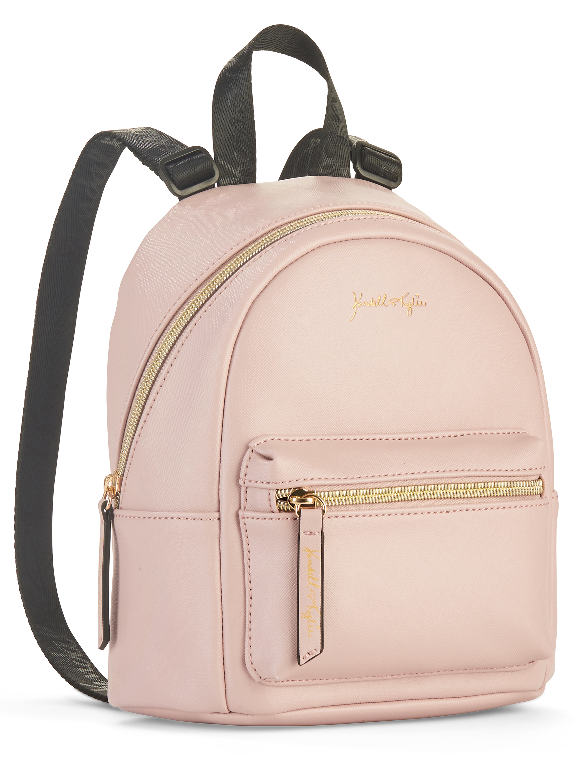 Kendall + Kylie for Walmart Blush Saffiano Faux Leather Small Backpack ...