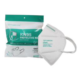 Powecom Non Medical Disposable KN95 Respirator Face Masks Adult Size Pack Of 10 - Office Depot $5