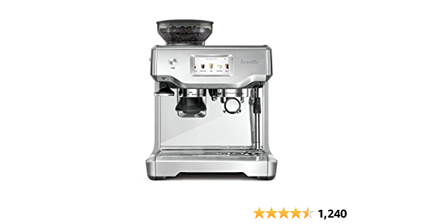 Breville BES880BSS Barista Touch Espresso Machine, Brushed Stainless Steel - $899