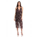 Rachel Roy Collection Women's Skull and Bird Abstract Painted Relaxed Maxi for $313.60