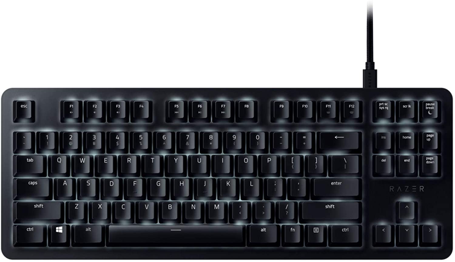 Razer BlackWidow Lite TKL Tenkeyless Mechanical Keyboard - Black $61.59 - Amazon