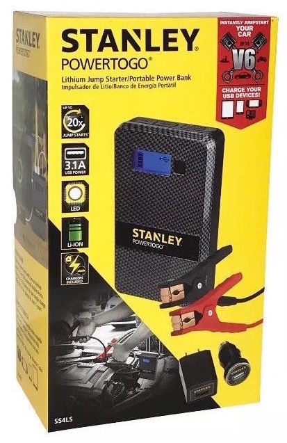 Stanley Ss4ls Simple Start 8000 Mah Li Ion Jump Starter Now 9 In Store Purchase