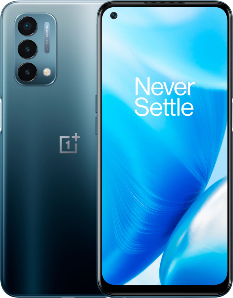 OnePlus Nord N200 5G 64GB (Unlocked) with activation Blue Quantum DE2117 - $99.99