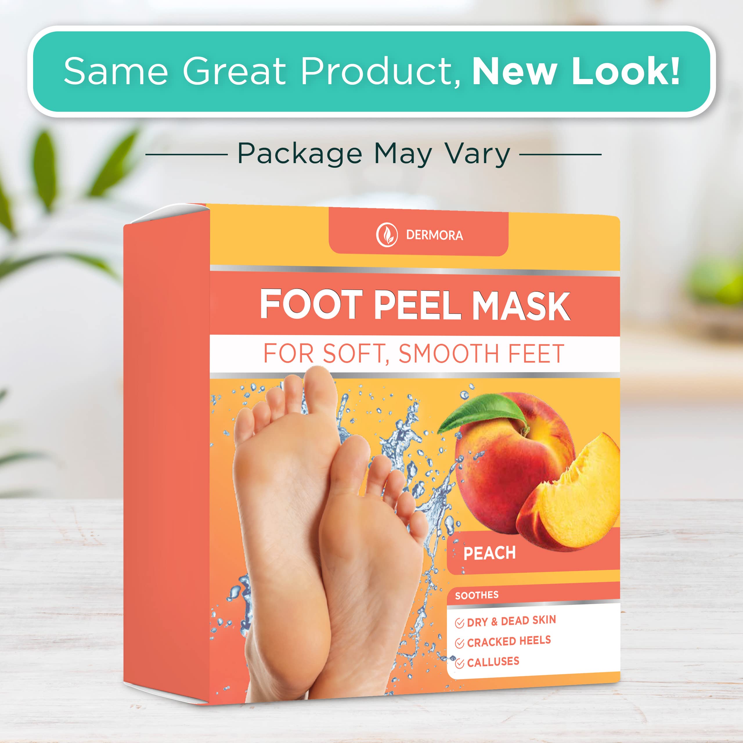 4-Pack of Foot Peel Masks (free ship w/Prime) $16.99