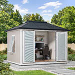 Sunjoy Esquire 9' x 12' Beyond Shed Outdoor Room - Do It Yourself $8999.99
