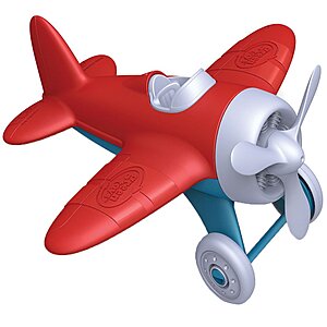Green Toys Airplane - BPA Free, Phthalates Free, Red Aero Plane for Improving Aeronautical Knowledge of Children. Toys and Games $  8.78