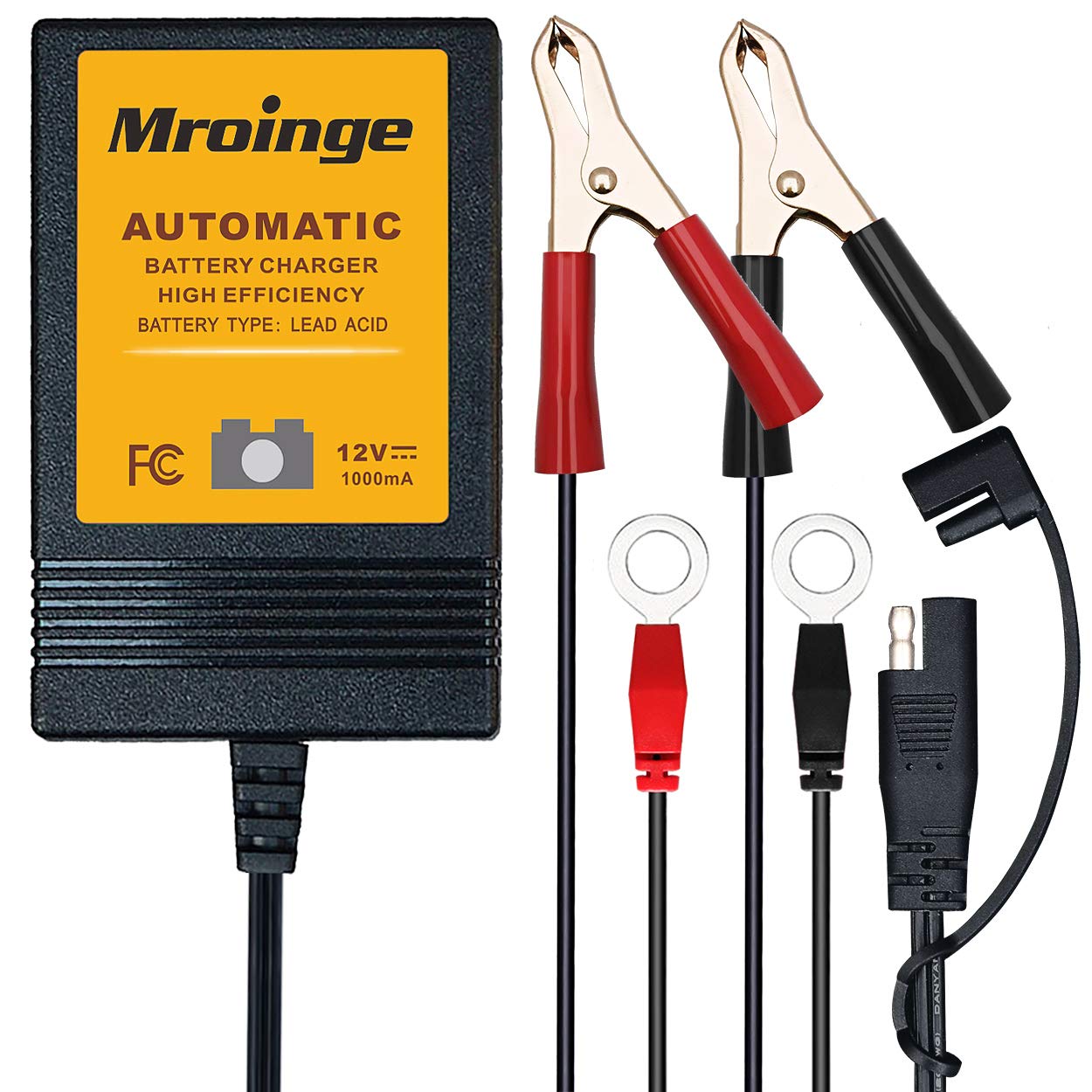 Automotive Smart Automatic Trickle Battery Charger 12V 1A $13.48