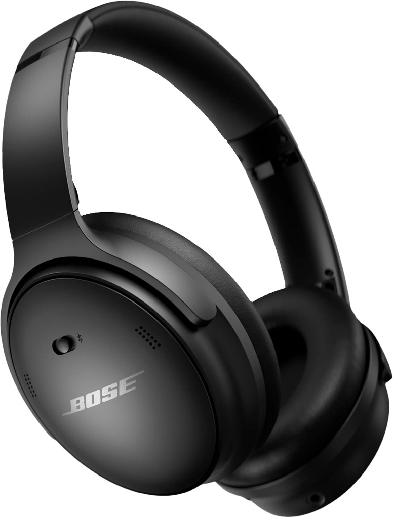 Bose QuietComfort 45 Wireless Noise Cancelling Over-the-Ear Headphones Triple Black 866724-0100 - $229