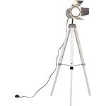 Industrial Searchlight Floor Lamp with Tripod Stand - Office Décor $79.97