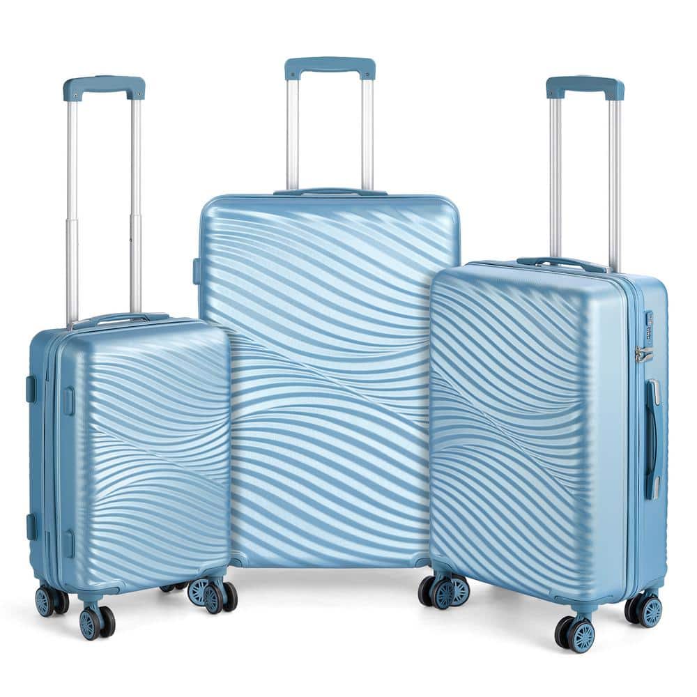 Catalina Waves Nested Hardside Luggage Set, 3 Piece - TSA Compliant $99