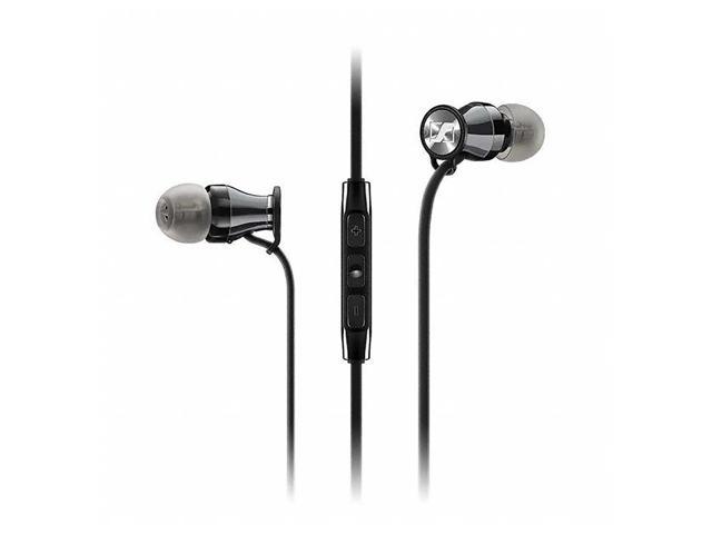 Sennheiser M2 IEi (507406) HD 1 In-Ear Headphones for iPhone, iPad, and iPod (Black/Chrome) $32.95
