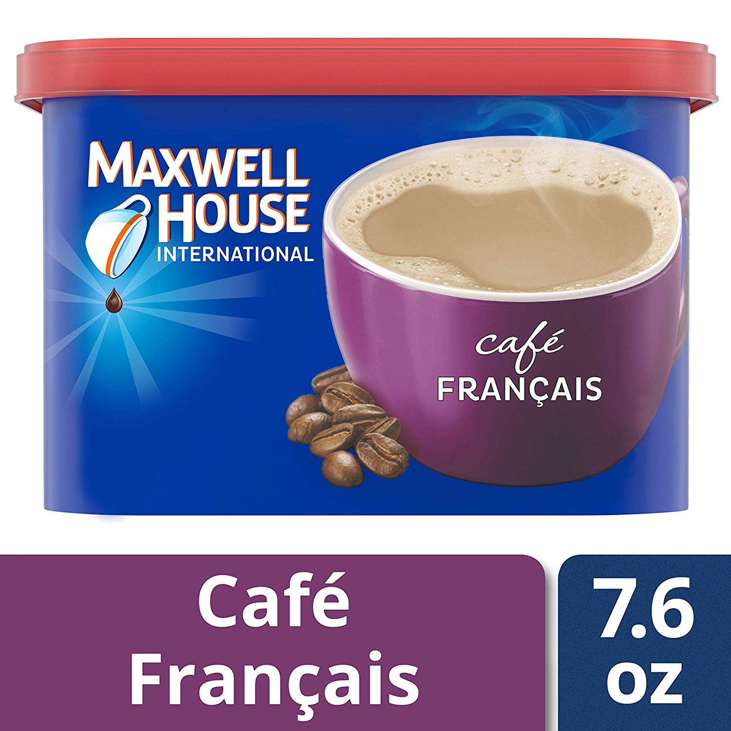Maxwell House International Cafe Francais Instant Coffee ...