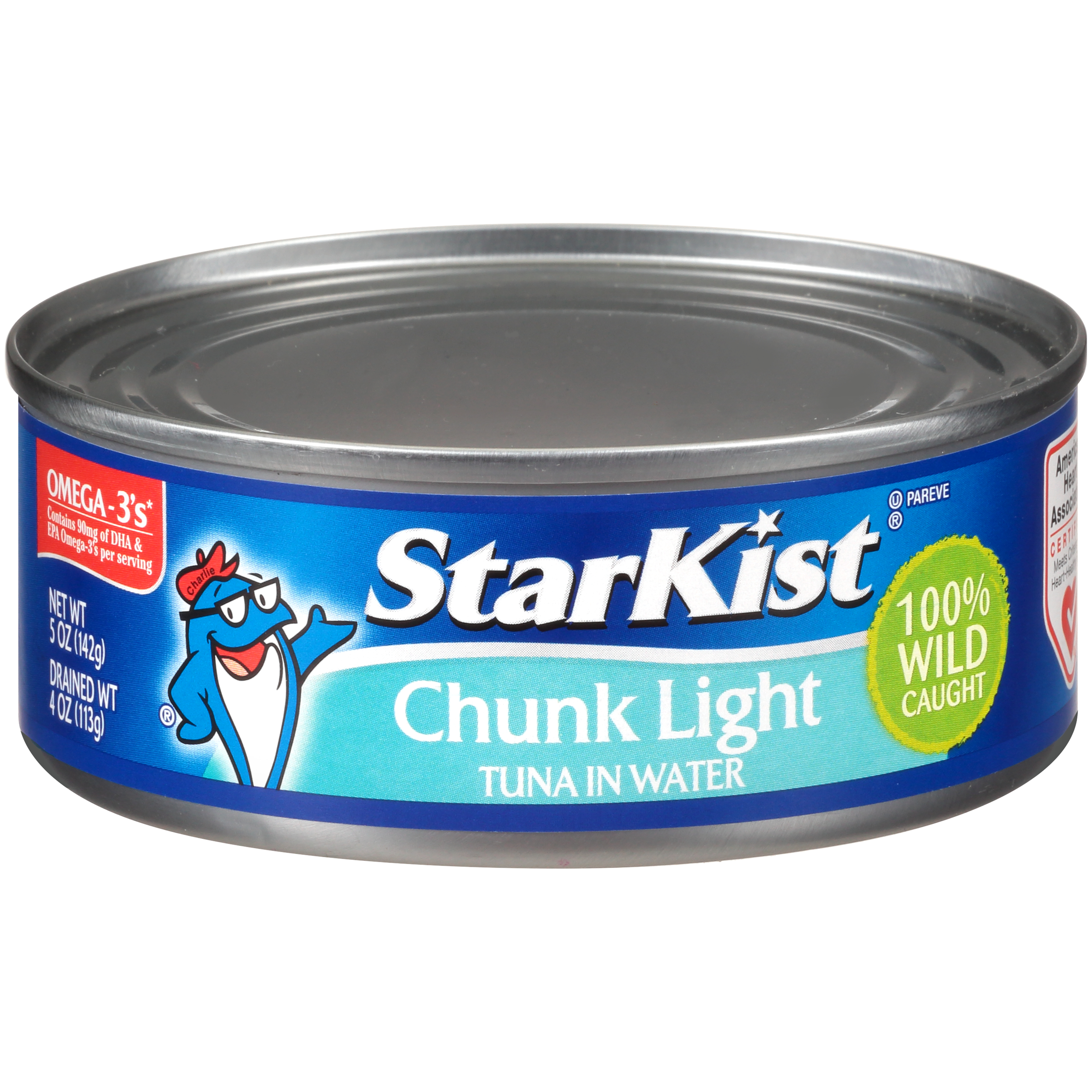 StarKist Chunk Light Tuna in Water, 5 Ounce Cans (Pack of 8), w/ 5% S&S Amazon $5.66