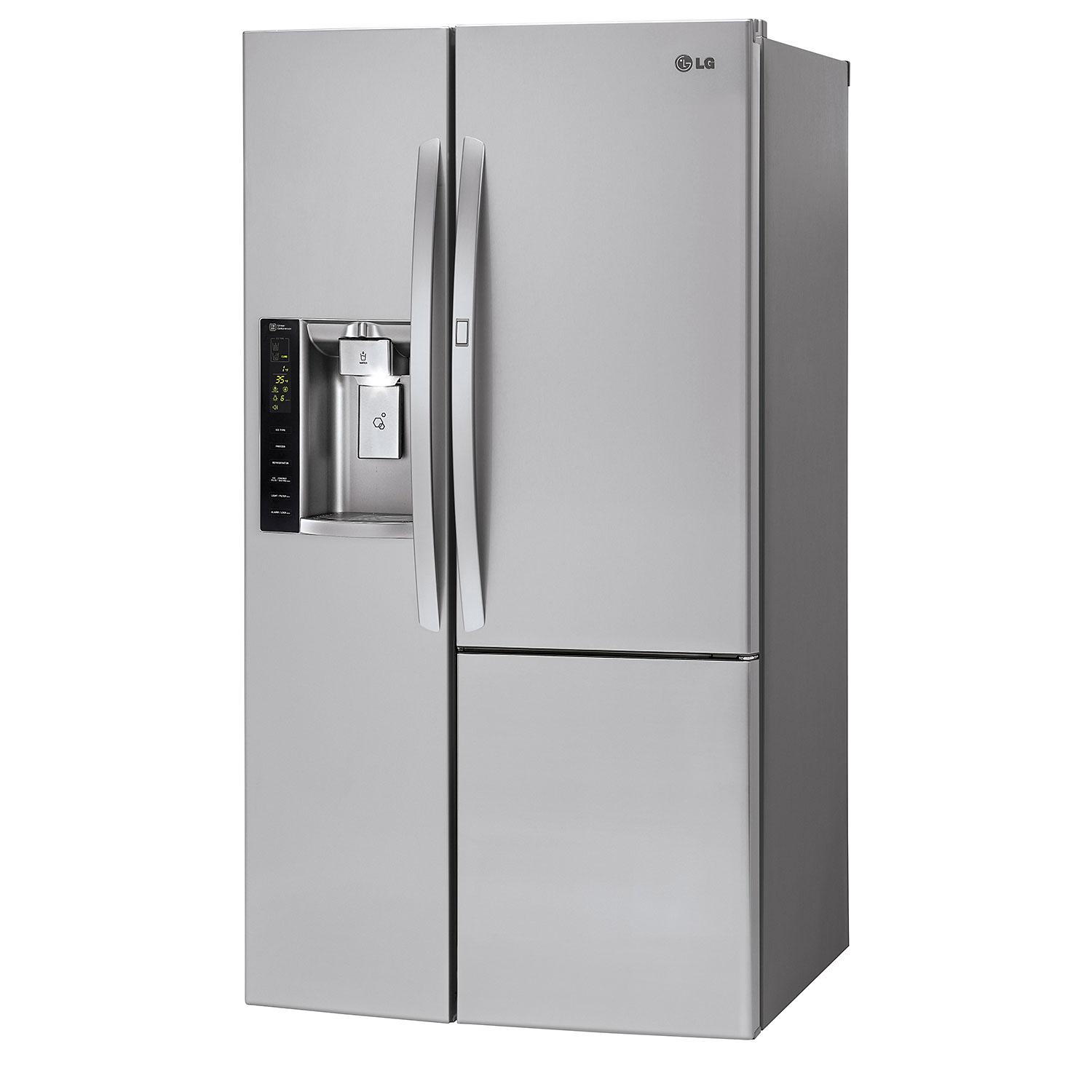 Sam S Club Members Lg 26 Cu Ft Side By Side Refrigerator W Door In Door