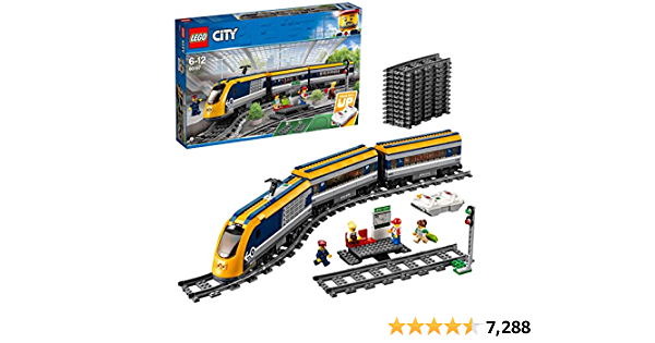LEGO City Passenger Rc Train Toy, Construction Track Set for Kids - $124.63