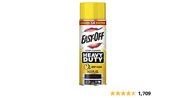 Easy-Off Heavy Duty Oven Cleaner, Regular Scent 14.5 oz Can - $3.07