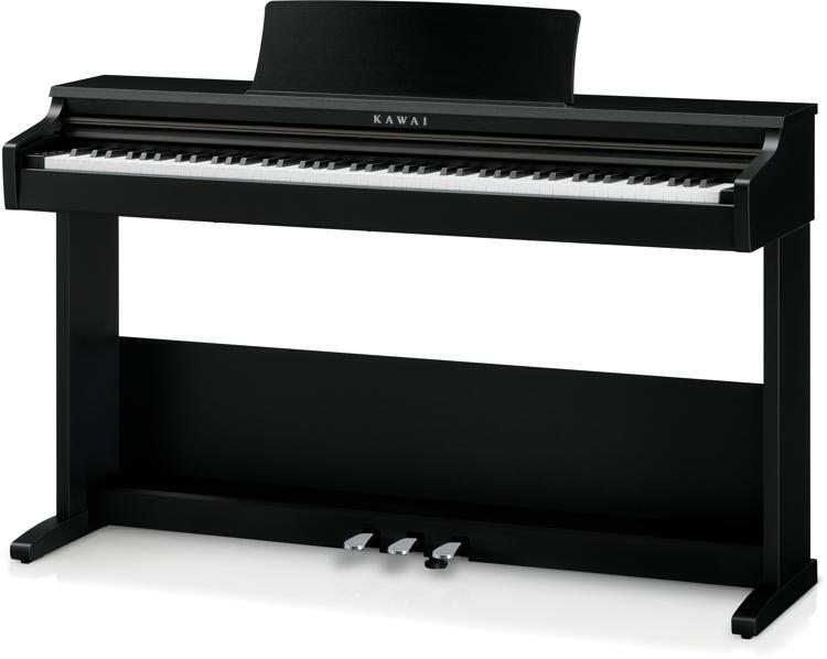 Kawai KDP75 Digital Home Piano - Embossed Black | Sweetwater $899