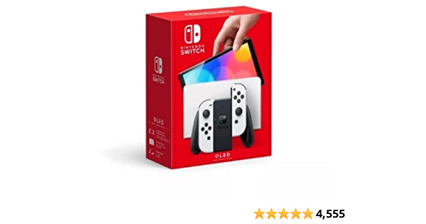 Nintendo Switch – OLED Model w/ White Joy-Con - $349