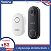 (Certified - Refurbished) Reolink Smart WiFi Video Doorbell Camera Chime 5MP 180&deg; Wide Angle 2-way Audio w/ Chime $52.74 (+tax) + Free Shipping
