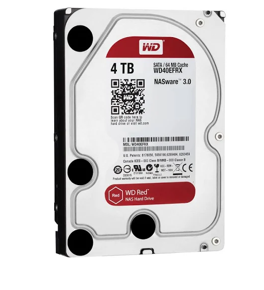 4TB Western Digital Red NAS 3.5" SATA Internal Hard Drive $99 + Free Shipping at Google Express