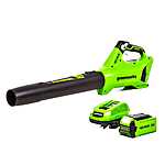 Greenworks 40V Cordless Leaf Blower 450 CFM w/ 2.5 Ah Battery $99.99