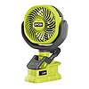 RYOBI 18V ONE+ 4&amp;quot; Clamp Fan PCF02B  Factory Blemished at DTO - $12.49  Free Ship