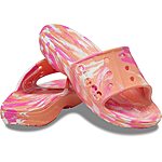 Crocs Unisex-Adult Baya II Slides Sandal - 12W/10M - Pink/Orange/White - $15.10 @ Amazon.com