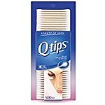 Q-Tips Cotton Swabs, 500 Count, (Pack of 2) - $6.19 @ Amazon.com