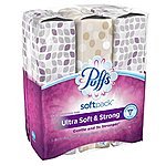 Puffs Ultra Soft &amp; Strong Facial Tissues, 3 Softpacks, 96 Tissues Per Softpack - $2.99 @ Amazon.com w/coupon
