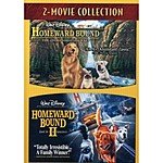 Homeward Bound - The Incredible Journey / Homeward Bound II - Lost In San Francisco DVD - $5.99 @ Amazon.com